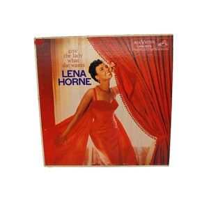 Vintage Lena Horne Give the Lady What She Wants SLEEVE ONLY NO RECORD LPM-1879
